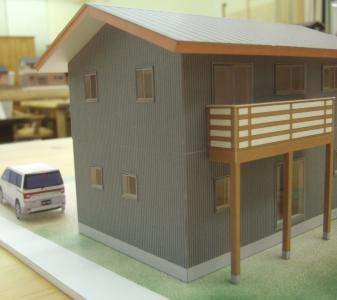 石巻市エコ住宅模型